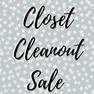 Closet clean out!!